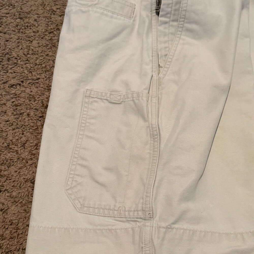 Columbia Men’s 7" Inseam Cotton Cargo Shorts - Tan Khaki - Size 34 - Picture 6 of 15